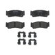 Set placute frana Spate BOSCH pentru HYUNDAI H-1, H-1 / STAREX, SANTA FÉ II, SANTA FÉ II/SUV 2.2D-2.7 06.97-12.12