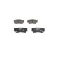 Set placute frana Spate BOSCH pentru HYUNDAI H-1, H-1 / STAREX, SANTA FÉ II, SANTA FÉ II/SUV 2.2D-2.7 06.97-12.12