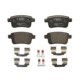 Set placute frana spate BOSCH RENAULT KANGOO BE BOP KANGOO EXPRESS KANGOO II 1.2-Electric 02.08 dimensiuni 44.2mm x 95.4mm x 14.2mm