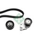 Set curea de distributie INA pentru CHEVROLET AVEO, KALOS, CRUZE, LACETTI, LANOS, NUBIRA, REZZO, DAEWOO CIELO, ESPERO 1.4-1.6LPG