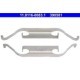 Arc etrier frana ATE pentru BMW 3 E36 E46 5 E34 7 E32 X3 E83 Z3 E36 Z4 E85 E86 1.8-5.0 03.85-08.08
