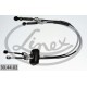 Cablu transmisie manuala LINEX 1300mm/1220mm pentru NISSAN PRIMASTAR, OPEL VIVARO A, RENAULT TRAFIC II 1.9D-2.5D 03.01-
