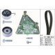 Set curea de distributie INA pentru CHEVROLET CORSA, OPEL ASTRA G/J, COMBO, MERIVA A 1.7D, 25.0 mm, 131 dinti