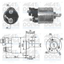 Solenoid, electromotor MEAT & DORIA