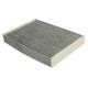 Filtru aer habitaclu carbon activat FILTRON pentru DACIA DOKKER, DOKKER EXPRESS, LODGY, NISSAN X-TRAIL III, RENAULT ESPACE V, KADJAR, KOLEOS II 36mm x 180.5mm x 250mm