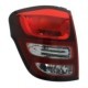 Stopuri spate TYC Lampa spate Stanga CITROEN C3 I C3 II 02.02-09.16 partea exterioara rosu fara suport bec