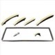 Chit lant de distributie SWAG Mercedes C Class (W203) C 320 CDI 01.05 - Rails + lanţ întinzător, 190 zale, D67HR