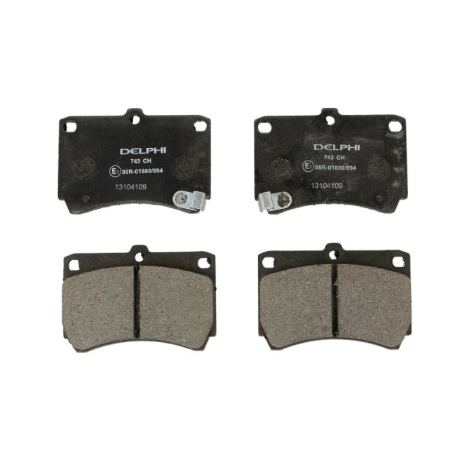 Set placute frana,frana disc DELPHI