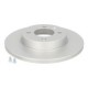 Disc frana BOSCH Fata Dreapta/Stanga 256.0 mm, Inaltime 39.4 mm, Grosime 13.0 mm, 4 gauri, compatibil CHERY COWIN 3, SEAT INCA, VW CADDY II