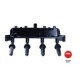 Bobina de inductie NGK pentru CITROEN BERLINGO, C2, C3, FIAT FIORINO, PEUGEOT 1007, 206, 207, 4 conexiuni