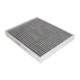 Filtru aer habitaclu FILTRON carbon activat pentru HYUNDAI IONIQ, IX35, KONA, TUCSON, KIA NIRO, SPORTAGE dimensiuni 28mm x 196mm x 240mm