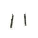 Set placute frana fata BOSCH pentru CITROEN AX, C15/MINIVAN, ZX, ZX/HATCHBACK; PEUGEOT 306, 306/HATCHBACK 1.1-1.9D 04.87-12.05