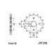 Pinion lant JT ZĘBATKI fata 15 dinti 42.0 mm 25.0 mm pentru Honda