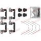 Set accesorii placute frana fata QUICK BRAKE pentru HYUNDAI I30, KIA CEE&apos;D, OPEL ASTRA K 1.0-1.6D 11.11