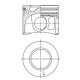 Piston KOLBENSCHMIDT 86 STD pentru CITROEN JUMPER II, FORD TRANSIT, PEUGEOT BOXER 2.2D, Diametru 86.0 mm, Lungime 69.82 mm
