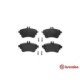 Set placute frana fata BREMBO MERCEDES A W176 B W246 CLA C117 1.5D-2.2D 11.11-03.19 71mm x 129mm x 19mm Senzor uzura Da
