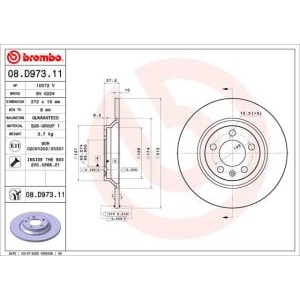 Disc frana BREMBO