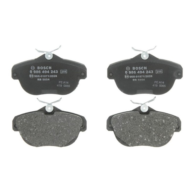 Set placute frana,frana disc BOSCH