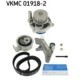 Set pompa apa + curea dintata AUDI A4 B6, A4 B7, A6 C5; VW PASSAT B5.5 2.0 11.00-06.08, 150 dinti, latime 23.0 mm, SKF