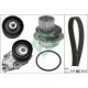 Set pompa apa + curea dintata INA pentru CHEVROLET AVEO, KALOS, REZZO, DAEWOO ESPERO, LANOS, NEXIA, NUBIRA, FSO LANOS 1.5/1.6 10.93-