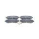 Set placute frana fata BOSCH NISSAN QASHQAI II, X-TRAIL III, RENAULT KADJAR, KOLEOS II 1.2-2.5 11.13, inaltime 59.2 mm, latime 141.6 mm, grosime 17.7 mm