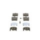 Set placute frana spate BOSCH pentru MERCEDES S (C215), S (W220) 2.8-6.3 10.98-03.06, ECE-R90, 72.2 mm x 70.9 mm x 16.0 mm
