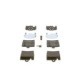 Set placute frana spate BOSCH pentru MERCEDES S (C215), S (W220) 2.8-6.3 10.98-03.06, ECE-R90, 72.2 mm x 70.9 mm x 16.0 mm