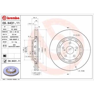 Disc frana BREMBO