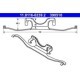 Arc etrier frana ATE kit montare placute frana fata 1 buc pentru BMW 5 E39 X5 E53 2.0-4.4 09.95-09.06