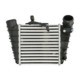 Intercooler compresor NRF aer rece Volkswagen Polo 1.4 TDI VI 2001/11, dimensiuni 187x183x64 mm, material aluminiu/plastic