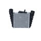 Intercooler compresor NRF aer rece Volkswagen Polo 1.4 TDI VI 2001/11, dimensiuni 187x183x64 mm, material aluminiu/plastic