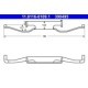 Arc etrier frana ATE kit montare placute frana fata BMW 3 E36 E46 Z3 E36 Z4 E85 1.6-3.0 09.90-02.09 lungime 150 mm