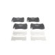 Set placute frana fata/spate BOSCH pentru CADILLAC ATS, CTS, STS; CHEVROLET CAMARO; DODGE VIPER; FORD GT; HONDA CIVIC IX