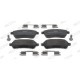 Set placute frana disc Fata FERODO FORD KA+ III 1.2/1.5D 06.16- Inaltime 51.5mm Latime 125.6mm Grosime 17.6mm Homologated R90