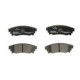Set placute frana spate BOSCH LEXUS NX 2.0/2.5H 07.14- inaltime 42.3 mm latime 121.2 mm grosime 15.0 mm