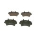 Set placute frana fata BOSCH pentru NISSAN INTERSTAR, OPEL MOVANO A, RENAULT MASTER II 1.9D-3.0D, 80.0 mm x 139.0 mm x 17.8 mm