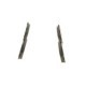 Set placute frana fata BOSCH pentru NISSAN INTERSTAR, OPEL MOVANO A, RENAULT MASTER II 1.9D-3.0D, 80.0 mm x 139.0 mm x 17.8 mm