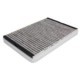 Filtru habitaclu anti-alergic cu carbon activat pentru OPEL ASTRA G, H, ZAFIRA A 1.2-2.2D, dimensiuni 300x208x29 mm