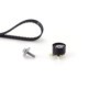 Set curea de distributie GATES DACIA DUSTER, LODGY, LOGAN, SANDERO, NISSAN ALMERA II, JUKE 1.0-1.5D, curea + pinion, 27 mm, 123 dinti