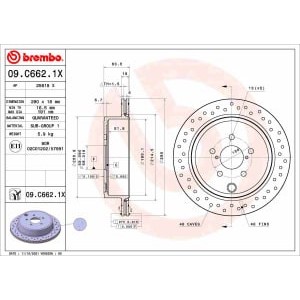 Disc frana BREMBO