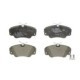 Set placute frana fata BOSCH pentru OPEL OMEGA A, OMEGA B, SENATOR B 2.0-3.2, dimensiuni: 64.2 mm inaltime, 129.9 mm latime, 18.3 mm grosime
