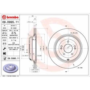 Disc frana BREMBO