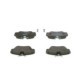 Set placute frana fata BOSCH pentru OPEL OMEGA A, OMEGA B, SENATOR B 2.0-3.2, dimensiuni: 64.2 mm inaltime, 129.9 mm latime, 18.3 mm grosime