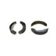 Set saboti frana LPR pentru VOLVO 440, 460, 480, FSO POLONEZ III 1.4-2.0, diametru 203.2 mm, latime 39.0 mm, montare spate