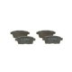 Set placute frana spate BOSCH pentru FORD USA EDGE, LINCOLN MKX, MAZDA CX-7, CX-9 2.2D-3.7 06.06, inaltime 46.1 mm, latime 110.6 mm, grosime 17.0 mm