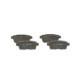 Set placute frana spate BOSCH pentru FORD USA EDGE, LINCOLN MKX, MAZDA CX-7, CX-9 2.2D-3.7 06.06, inaltime 46.1 mm, latime 110.6 mm, grosime 17.0 mm