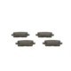 Set placute frana spate BOSCH pentru FORD USA EDGE, LINCOLN MKX, MAZDA CX-7, CX-9 2.2D-3.7 06.06, inaltime 46.1 mm, latime 110.6 mm, grosime 17.0 mm