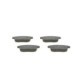 Set placute frana spate BOSCH pentru FORD USA EDGE, LINCOLN MKX, MAZDA CX-7, CX-9 2.2D-3.7 06.06, inaltime 46.1 mm, latime 110.6 mm, grosime 17.0 mm