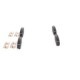 Set placute frana spate BOSCH cu instructiuni de montare, tampon amortizare, CHEVROLET AVEO, CRUZE, ORLANDO, TRAX, VOLT, OPEL ASTRA J