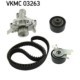 Set pompa apa + curea dintata SKF pentru CITROEN C4, C4 GRAND PICASSO I, C5 II, PEUGEOT 307, 308 1.8-2.0ALK 06.04